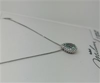 Collana Miluna Donna in Oro Acquamarina 0.58 Ct CLD4723 - CLD4723